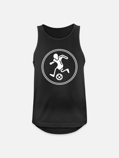 Soccer Soccer Players - Men's Breathable Tank Top - black