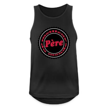 Best Father - Men's Breathable Tank Top - black - Front - Nick (188cm)