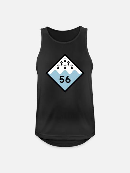 Morbihan - Men's Breathable Tank Top - black