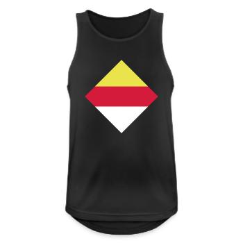 Carinthia - Men's Breathable Tank Top - black - Front - Nick (188cm)