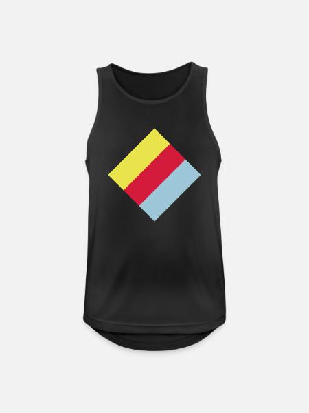Farmer - Men's Breathable Tank Top - black