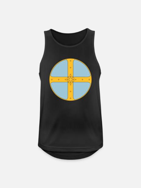 Wikinger - Männer Tank Top atmungsaktiv - Schwarz