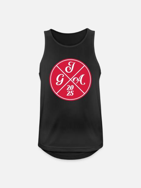 Jga 2025 - Männer Tank Top atmungsaktiv - Schwarz