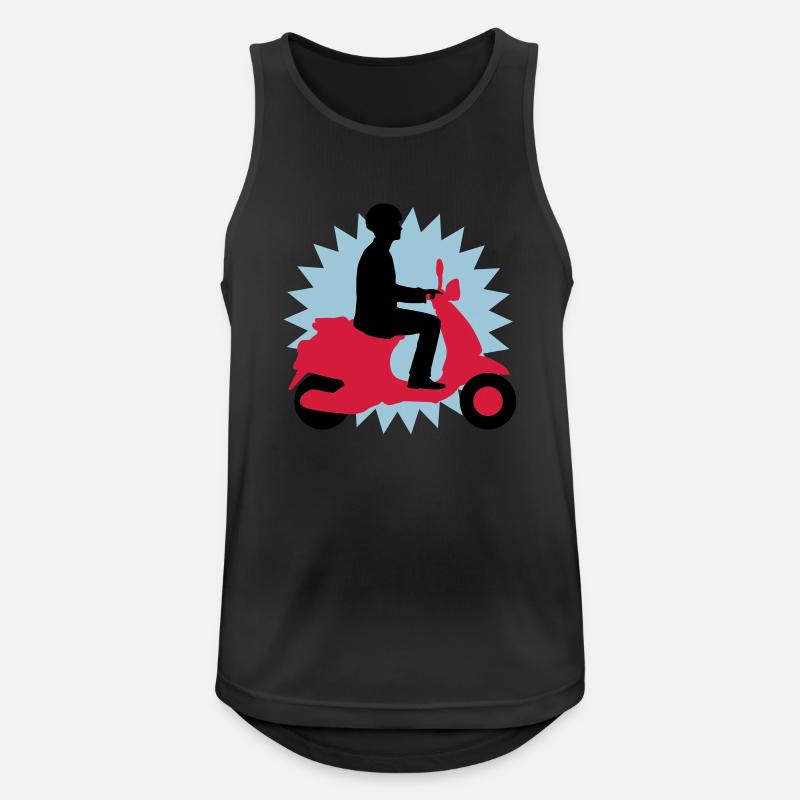 _3c - Men's Breathable Tank Top - black