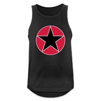 star circ_vec_3 - Men's Breathable Tank Top - black - Front - Nick (188cm)