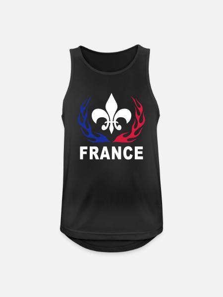 France Lys 01 - Débardeur respirant Homme - noir