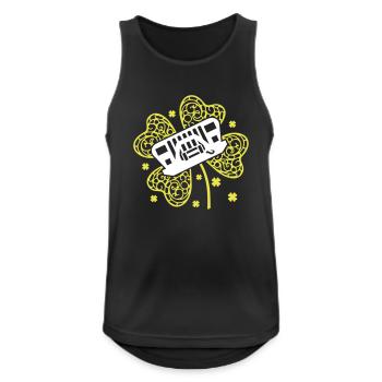 Shamrock Jeep - Men's Breathable Tank Top - black - Front - Nick (188cm)