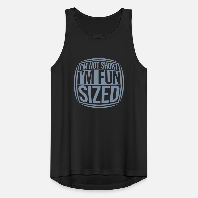 Not short fun sized Männer Tank Top atmungsaktiv