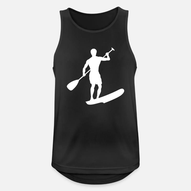 Conception de l’athlète SUP - Débardeur respirant Homme - noir