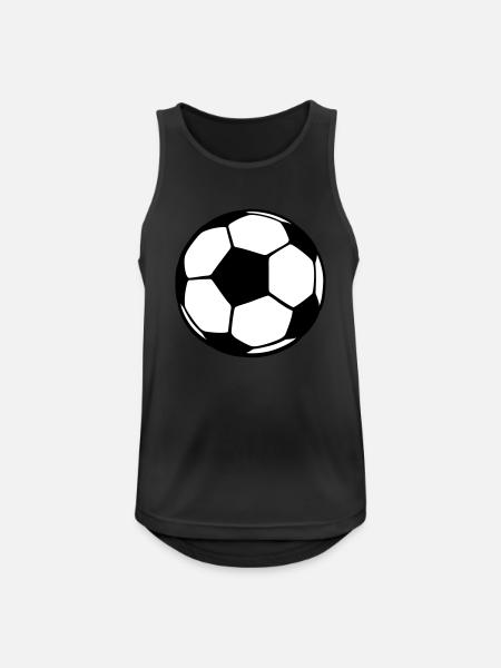 Ballon de foot - Débardeur respirant Homme - noir