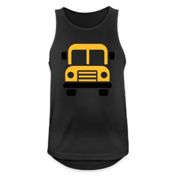 Bus - Débardeur respirant Homme - noir - Devant - Nick (188cm)