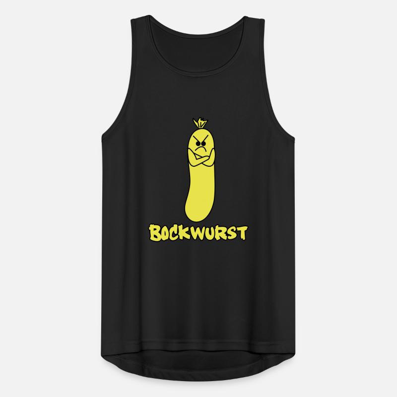 bockwurst Männer Tank Top atmungsaktiv