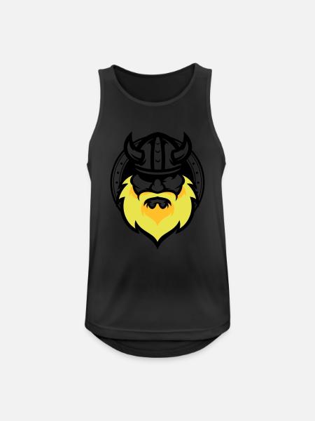 Odin - Men's Breathable Tank Top - black