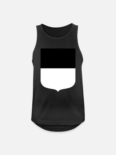 Ulm - Men's Breathable Tank Top - black