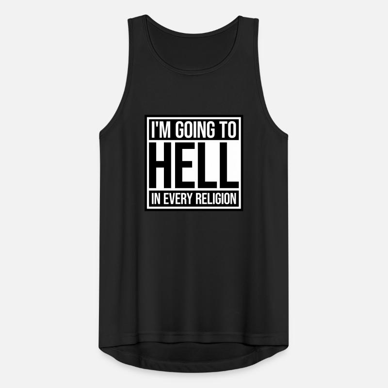 in going to hell Men's Breathable Tank Top