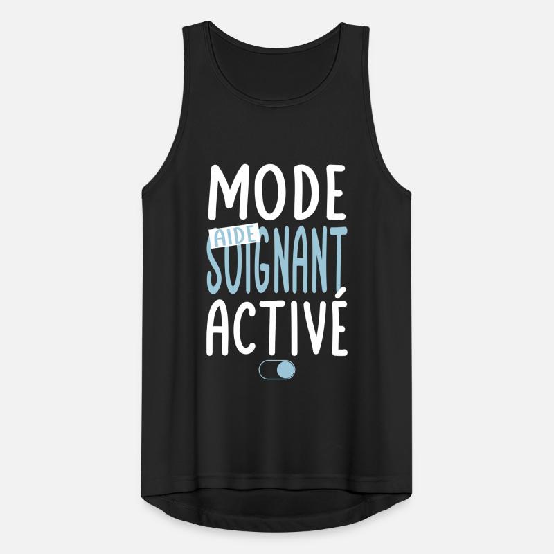 Mode aide-soignant activé - Idée cadeau Débardeur respirant Homme