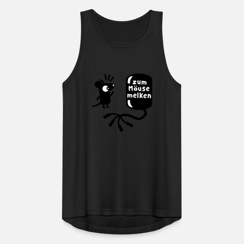Machine à traire - lait de souris Débardeur respirant Homme