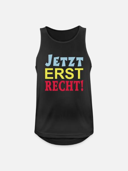 NOW ONLY RIGHT! - Men's Breathable Tank Top - black