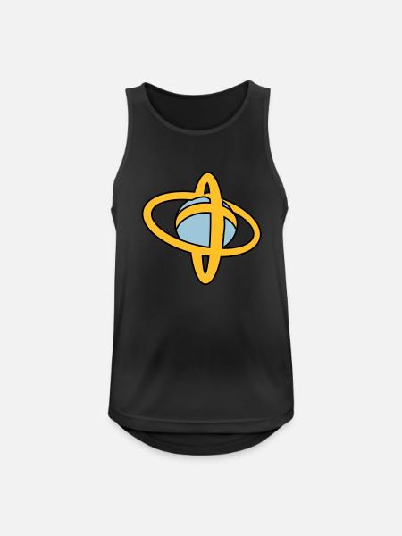 ballon_horse_ball - Men's Breathable Tank Top - black