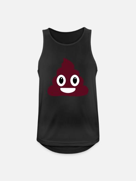 Shit - Männer Tank Top atmungsaktiv - Schwarz