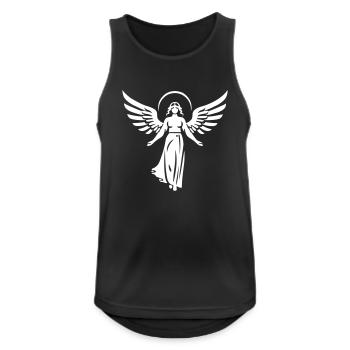Divine Angel Messenger - Men's Breathable Tank Top - black - Front - Nick (188cm)