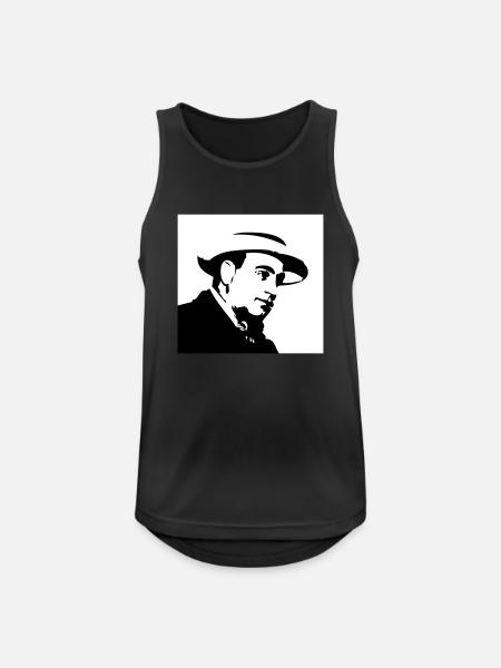 Al Capone - Men's Breathable Tank Top - black