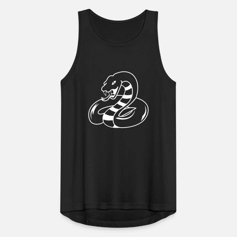 snake Männer Tank Top atmungsaktiv