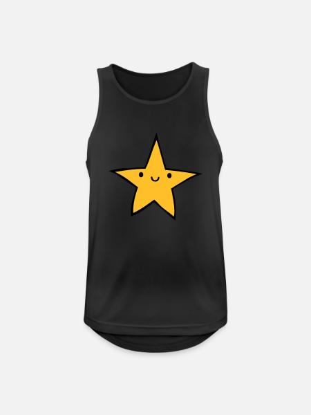 Dear friendly starlet - Men's Breathable Tank Top - black