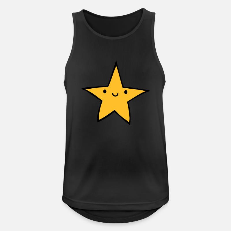 Dear friendly starlet - Men's Breathable Tank Top - black