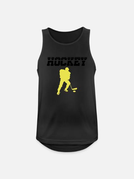 hockey - Men's Breathable Tank Top - black