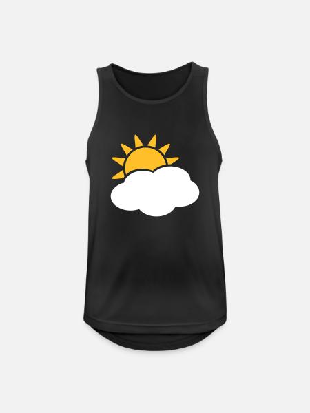 sonne_und_wolke - Men's Breathable Tank Top - black