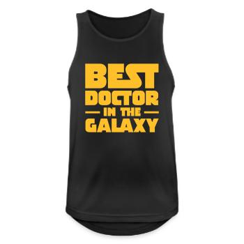 Best Doctor In The Galaxy - Débardeur respirant Homme - noir - Devant - Nick (188cm)