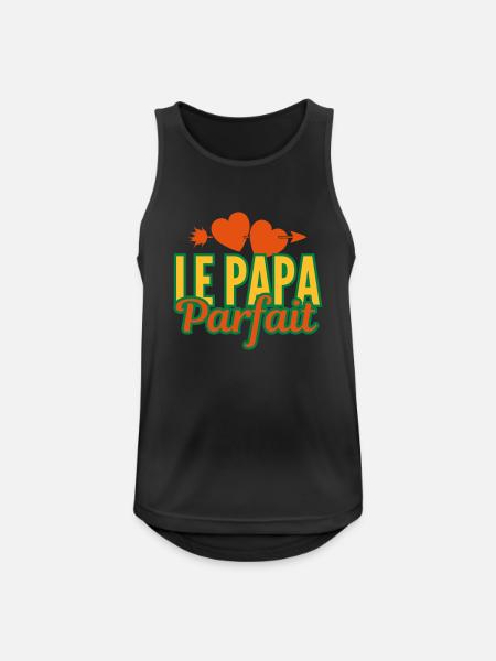 Le papa parfait - Débardeur respirant Homme - noir