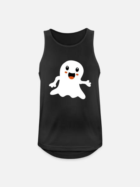 Ghost 1 - Men's Breathable Tank Top - black