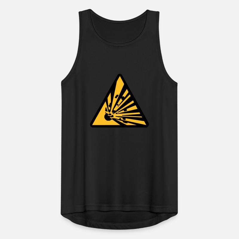 exploding Men's Breathable Tank Top