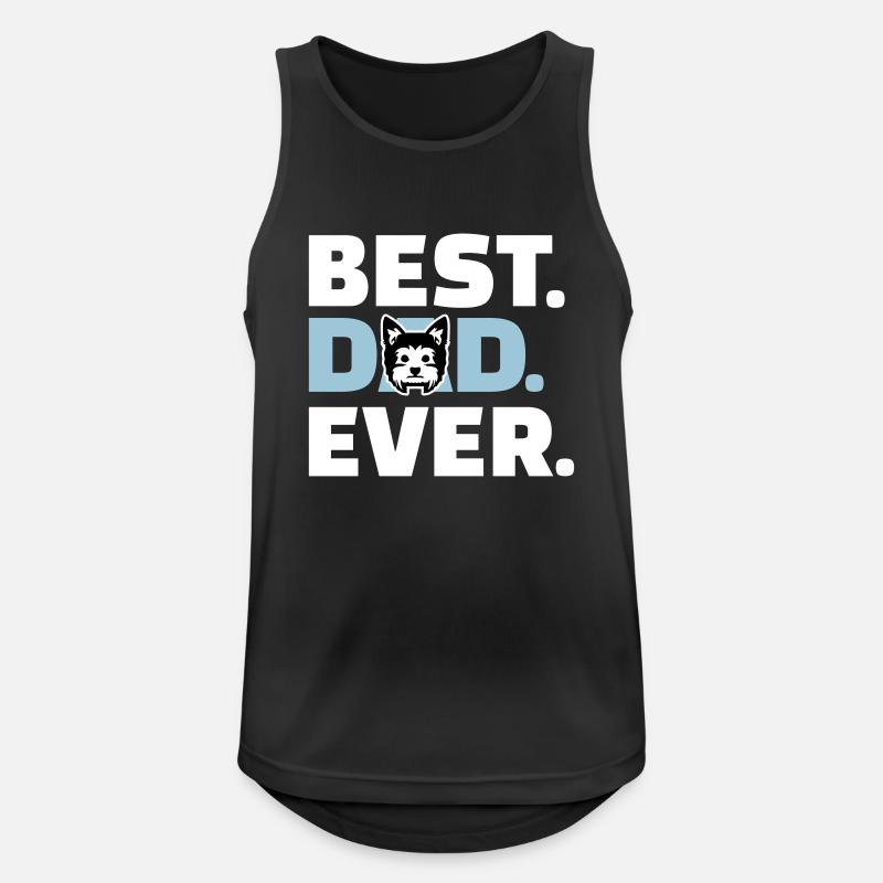 Yorkie - Men's Breathable Tank Top - black