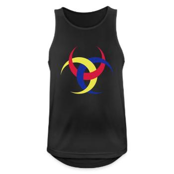 Emblem of Diana - Men's Breathable Tank Top - black - Front - Nick (188cm)
