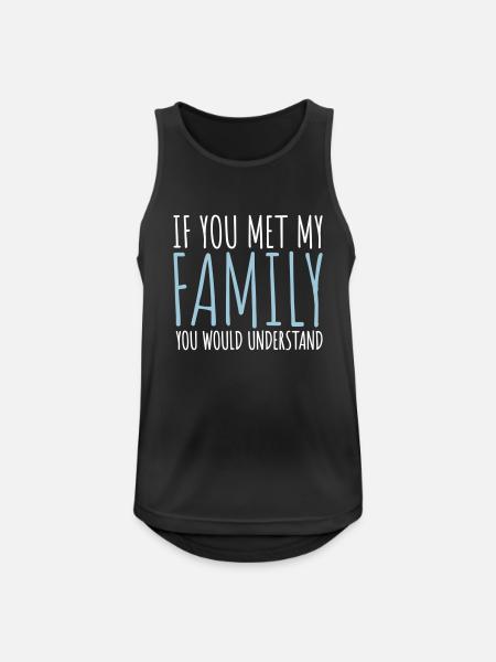 you would understand quote - Men's Breathable Tank Top - black