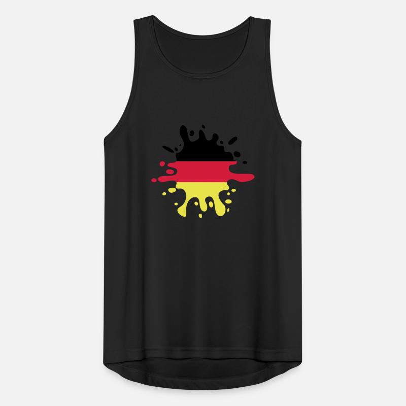 Colour blob Germany Men's Breathable Tank Top