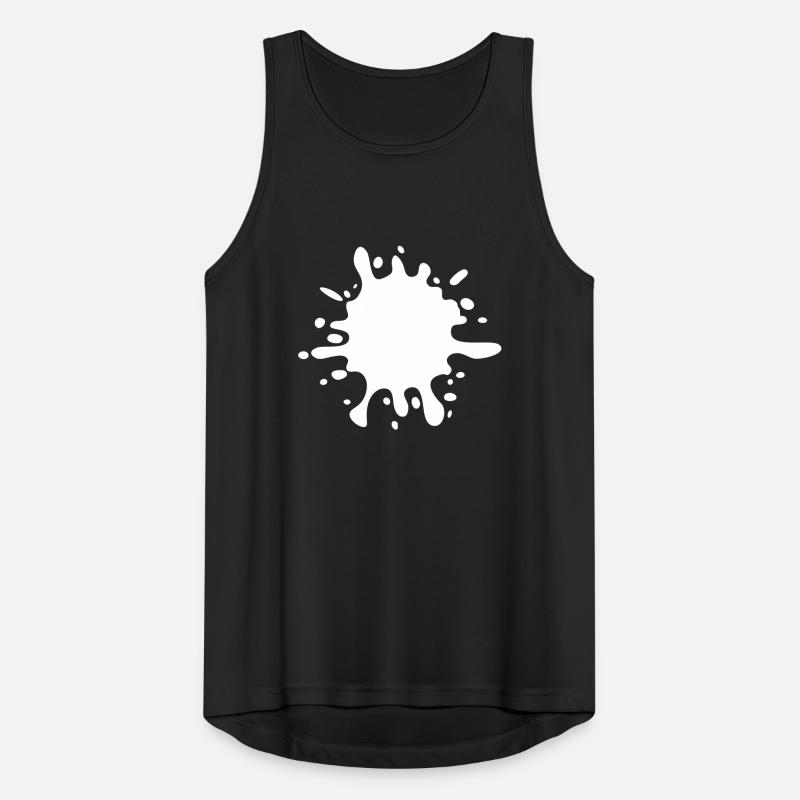 Farbklecks klecks Männer Tank Top atmungsaktiv
