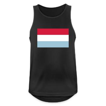 National flag of Holland - Men's Breathable Tank Top - black - Front - Nick (188cm)