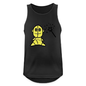 Voodoo Doll - Men's Breathable Tank Top - black - Front - Nick (188cm)