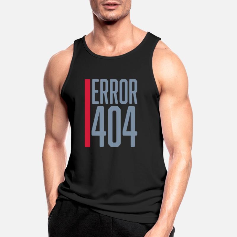 Error Code Error 404 Men's Breathable Tank Top