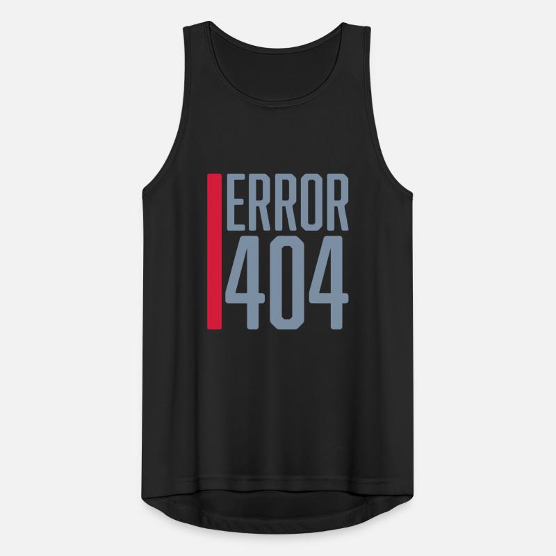 Error Code Error 404 Men's Breathable Tank Top