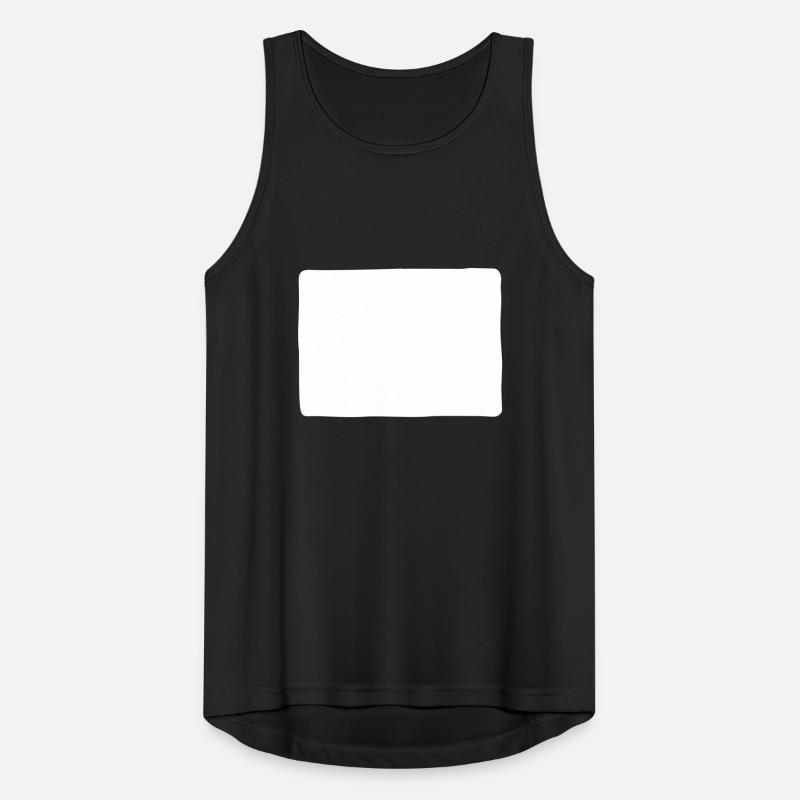 forme rectangle Débardeur respirant Homme