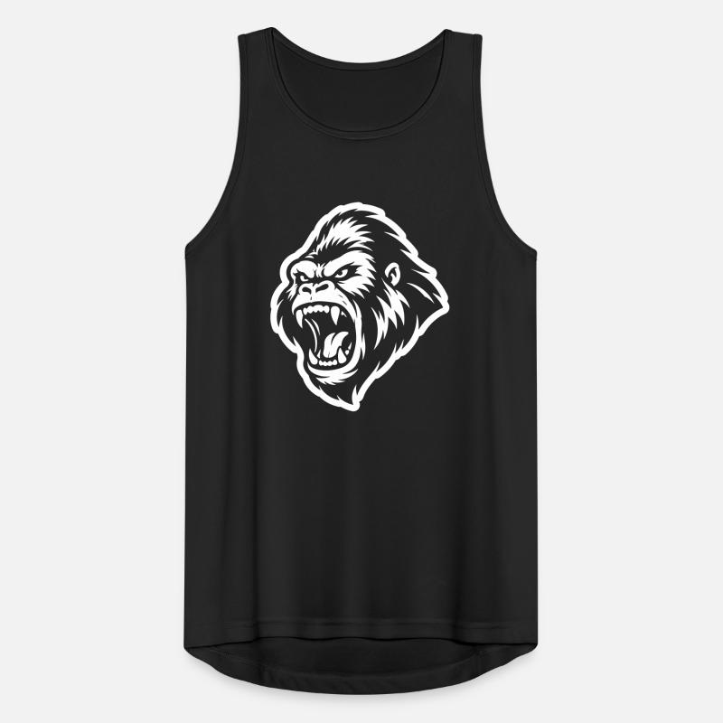 Gorilla Aggressiv Männer Tank Top atmungsaktiv