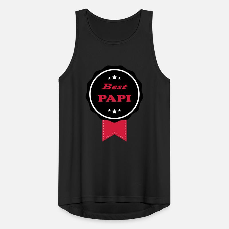 BESTES PAPI Männer Tank Top atmungsaktiv