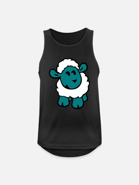 Sheep - Men's Breathable Tank Top - black