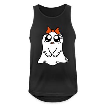 Little sweet ghost girl - Men's Breathable Tank Top - black - Front - Nick (188cm)