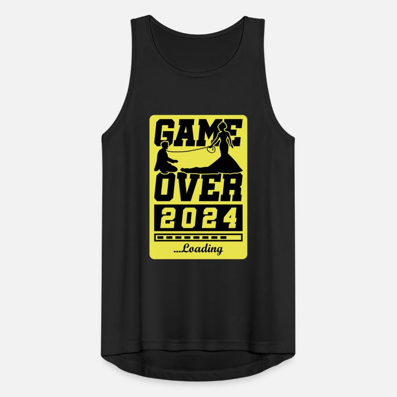 Wedding Loading 2024 Game Over Débardeur respirant Homme